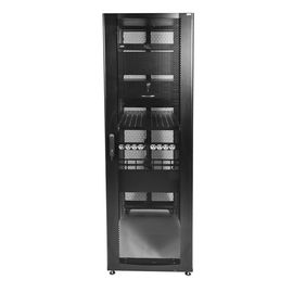 Шкаф серверный ЦМО (ШТК-СП-48.8.12-48АА-9005) напольный 48U 800x1130мм пер.дв.перфор. задн.дв.перфор 