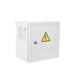  Шкаф серверный ЦМО Эконом (ШТВ-НЭ-6.6.3-3ААА-Т2) настенный 13U 600x300мм пер.дв.стал.лист задн.дв.спл.стал.лист несъемные серый 270мм 27кг 600мм IP66 