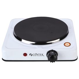  Электрическая плитка Centek CT-1506 Black 1конф чугун 155мм, 1000Вт, индикатор работы 