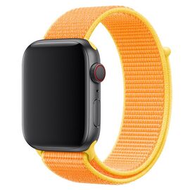  Ремешок Krutoff Nylon для Apple Watch 38/40mm (yellow) 11 