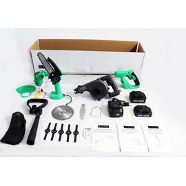  Набор аккумуляторного инструмента ZITREK (GreenCut 20, ZKBL20, GreenSaw 20 Extra Power) 3 в 1, 1х2.0Ач, 1х4.0Ач 