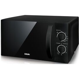  Микроволновая Печь BBK 20MWG-739M/B чёрный 20 литров, кварцевый гриль, механическое управление, 700 Вт 