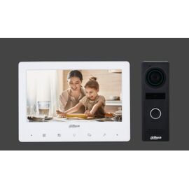  Комплект домофона Dahua DHI-KTA03M белый 