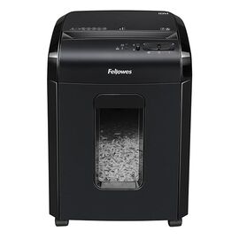  Шредер Fellowes PowerShred 10M (секр.P-5)/фрагменты/10лист./19лтр./скобы/пл.карты 