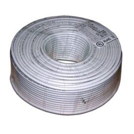  Кабель Lanmaster TWT-RG6U-CS48/1-WH RG-6/U F/UTP коаксиальный, общий экран 75Om PVC внутренний 100м белый 