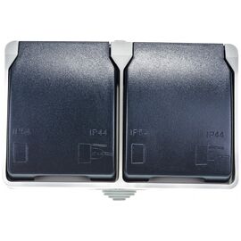  Розетка IEK ОП Форс РСб22-3-ФСр (ERS22-K03-16-54-DC) 2м 