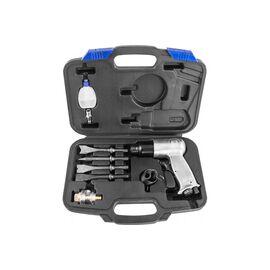  Пневмомолоток Thorvik AHK9150 (52647) 150 мм в наборе с насадками, 9 предметов 