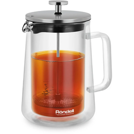  Френч-пресс Rondell Eletto RDS-1824 1л прозрачный 