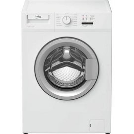  Стиральная машина Beko WRS54P1BSW белая, фронтальная, 85x60x37см, макс.:5кг, 15 программ, классы А/А/D, дисплея - нет 