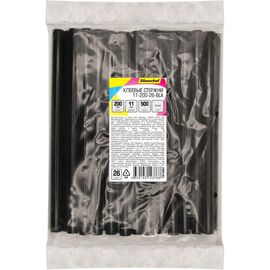  Cтержни клеевые для клеев. пистолета Silwerhof 11-200-26-BLA L-200мм D11мм черный 26шт 