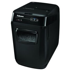  Шредер Fellowes AutoMax 150C (секр.P-4)/фрагменты/150лист./32лтр./скрепки/скобы/пл.карты/CD 
