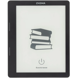  Электронная книга Digma F4 черный 