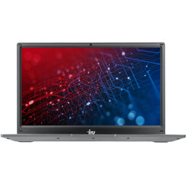  Ноутбук iRU Tactio 14ALH (2058889) 14", IPS, Intel Core i3 1215U 1.2ГГц, 6 ядер, 16ГБ 512ГБ SSD, Intel Iris Xe graphics, Free DOS, серый 