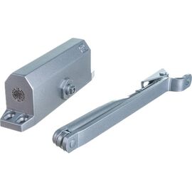  Доводчик DOORLOCK DL77N (75540) size 4/5 серебристый, 162-168ммх19мм 